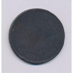 Monneron 5 Sols au pacte fédératif - 1792 - B 2