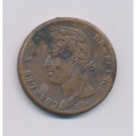 Charles X - 10 Centimes - 1828 A Paris - TB+