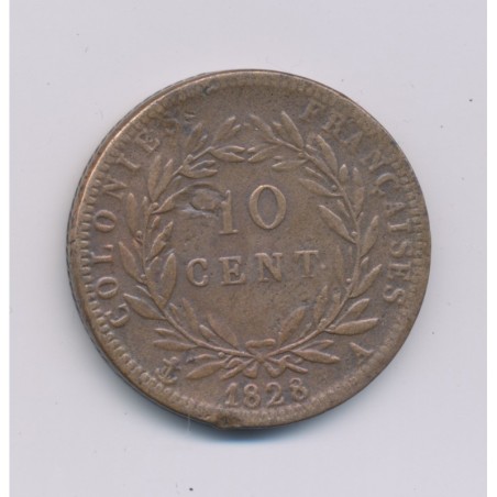 Charles X - 10 Centimes - 1828 A Paris - TB+
