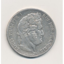 5 Francs Louis philippe I - 1848 BB Strasbourg - TB/TB+