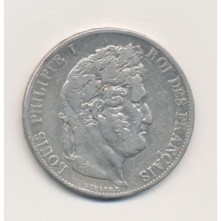 5 Francs Louis philippe I - 1848 BB Strasbourg - TB/TB+