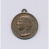Médaille - Pierre Jean Béranger - 1857 - laiton - 17mm - TTB+