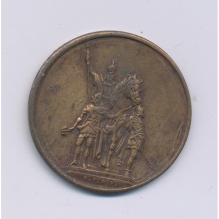 Médaille - exposition universelle 1878 - cuivre - 27mm - TTB