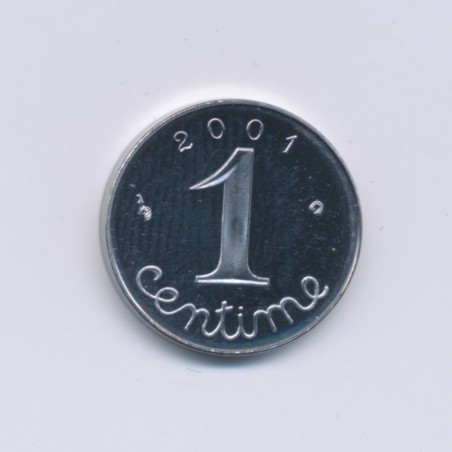 1 centime épi - 2001 - Belle épreuve