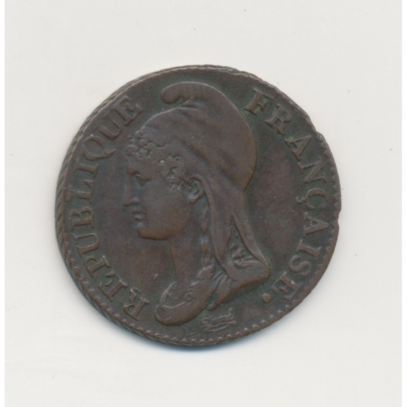 5 Centimes Dupré - AN 4 A Paris - TTB+ - Petit module
