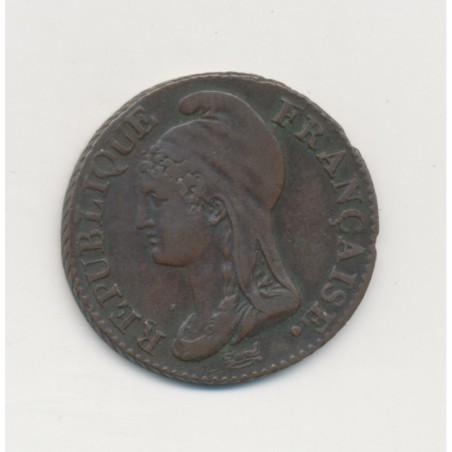 5 Centimes Dupré - AN 4 A Paris - TTB+ - Petit module