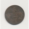 5 Centimes Dupré - AN 4 A Paris - SUP+ - Petit module