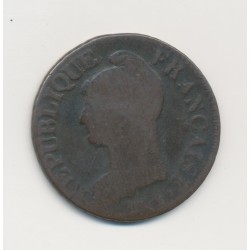 5 Centimes Dupré - AN 7 A Paris - B/TB - Grand module 2