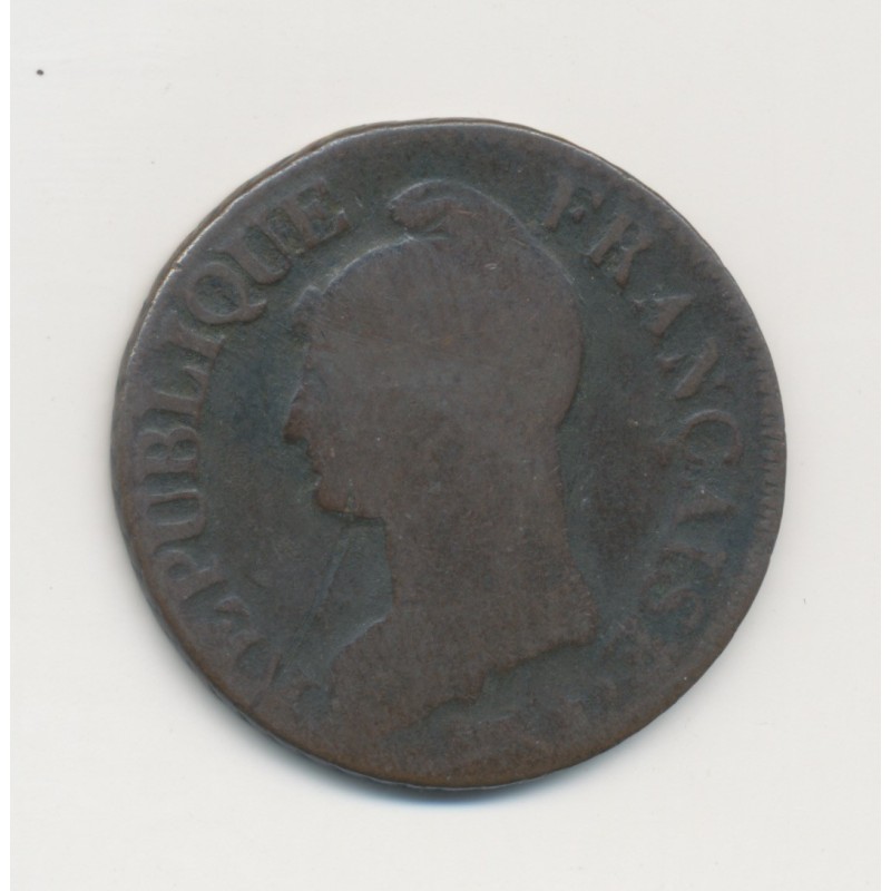 5 Centimes Dupré - AN 7 A Paris - B/TB - Grand module