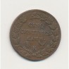 5 Centimes Dupré - AN 8 K Bordeaux - TTB+ - Grand module