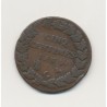 5 Centimes Dupré - AN 9 G Genève - TB/TB+ - Grand module