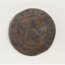 Westphalie - 3 Centimes - 1812 C - Jérome Napoléon - TB