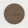 Westphalie - 3 Centimes - 1812 C - Jérome Napoléon - TB/TB+
