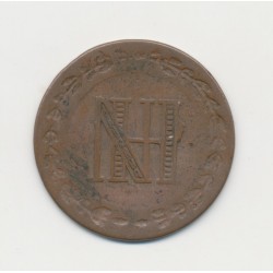 Westphalie - 3 Centimes - 1812 C - Jérome Napoléon - TB/TB+ 2