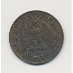 5 Centimes - 1855 A Paris ( ancre ) - Napoléon III Tête nue - SUP+ 2