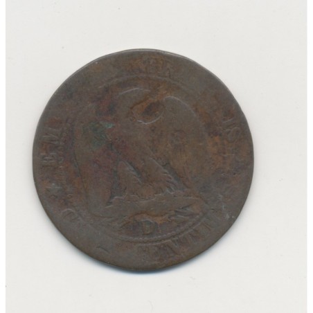 5 Centimes - 1855 D Lyon - Napoléon III Tête nue - B
