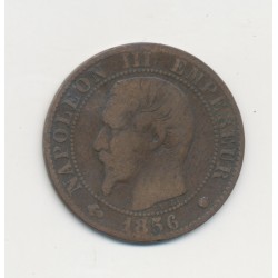 5 Centimes - 1856 MA Marseille - Napoléon III Tête nue - TB