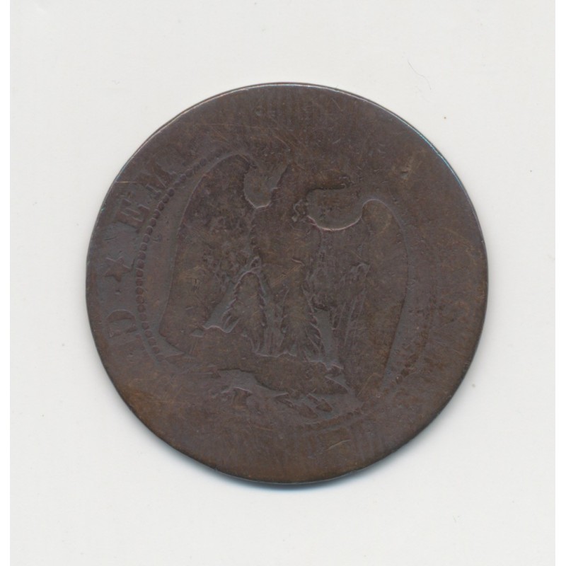 5 Centimes - 1857 K Bordeaux - Napoléon III Tête nue - B