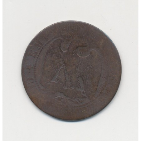 5 Centimes - 1857 K Bordeaux - Napoléon III Tête nue - B