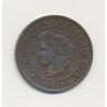 5 Centimes - 1871 A Paris - grand A - Cérès - SUP+