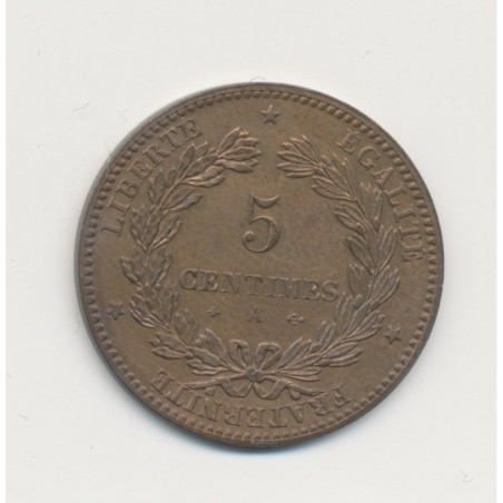 5 Centimes - 1875 A Paris - Cérès - SUP+