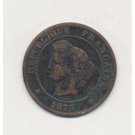 5 Centimes - 1875 K Bordeaux - Cérès - TB