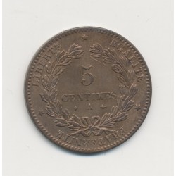 5 Centimes - 1876 A Paris - Cérès - SUP+ 2