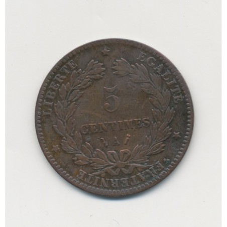 5 Centimes - 1884 A Paris - Cérès - TB+