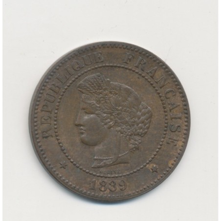 5 Centimes - 1889 A Paris - Cérès - SUP+