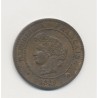 5 Centimes - 1889 A Paris - Cérès - SUP+