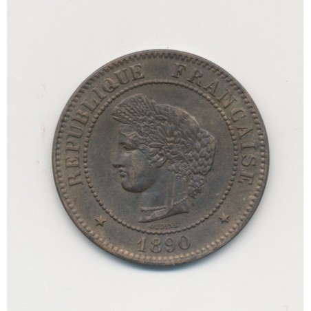 5 Centimes - 1890 A Paris - Cérès - SUP