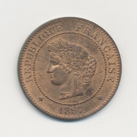 5 Centimes - 1897 A Paris (torche) - Cérès - SPL+
