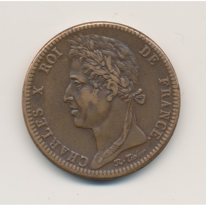 Charles X - 10 Centimes - 1828 A Paris - TTB+