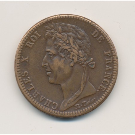 Charles X - 10 Centimes - 1828 A Paris - TTB+