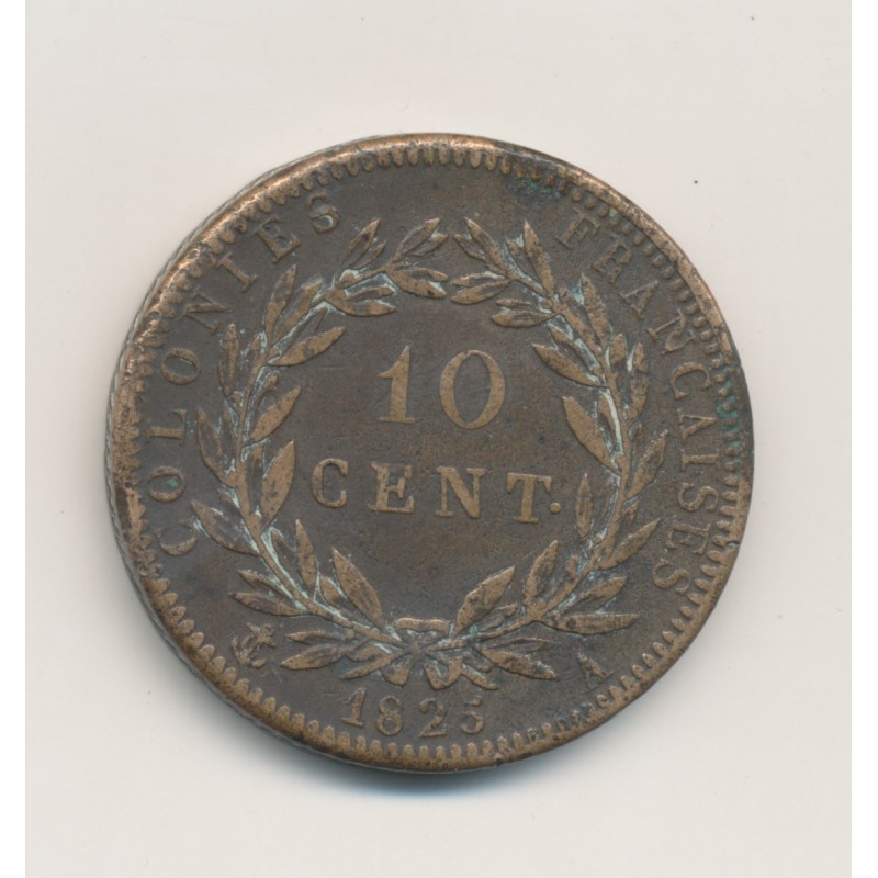 Charles X - 10 Centimes - 1825 A Paris - TB+