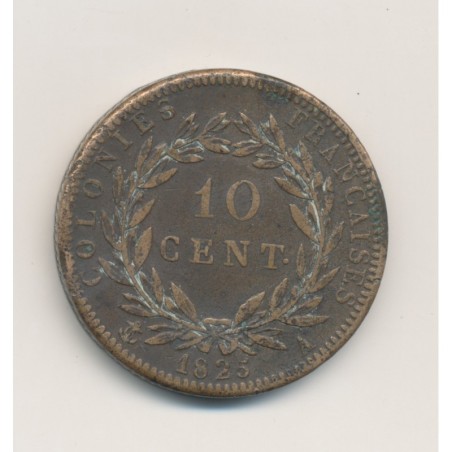 Charles X - 10 Centimes - 1825 A Paris - TB+