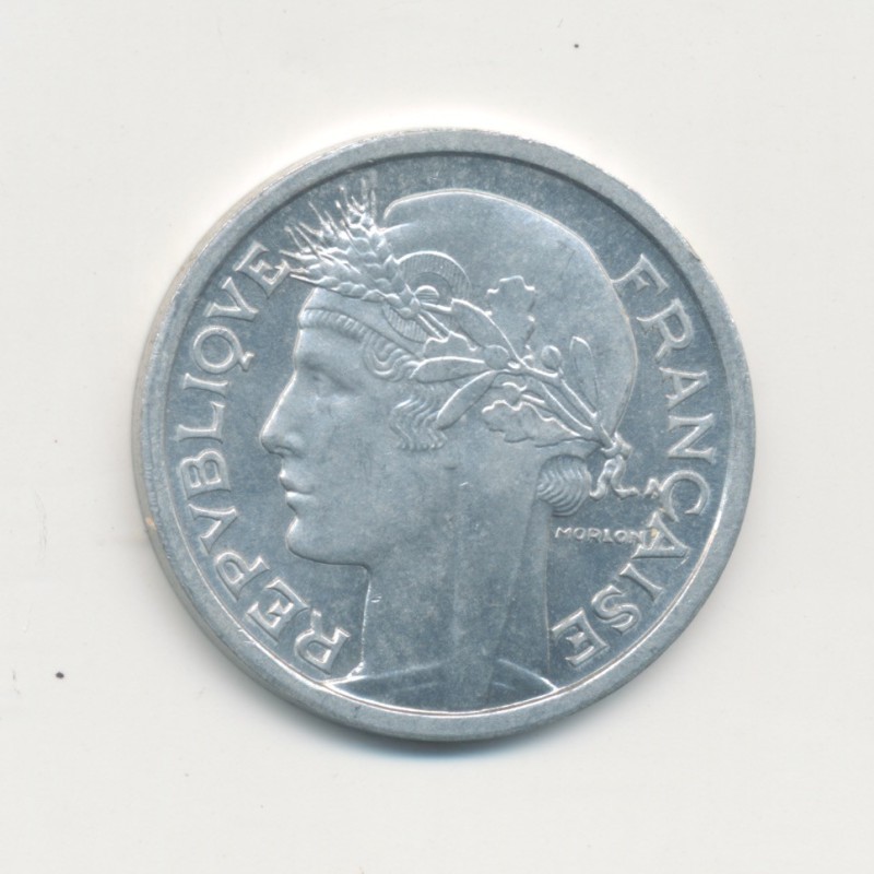 1 Franc Morlon - 1947 B - légère - alu - SUP+
