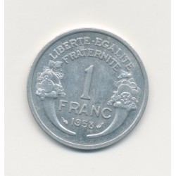 1 Franc Morlon - 1958 - légère - alu - SUP+