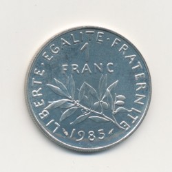 1 Franc Semeuse - 1985 - nickel - SPL+