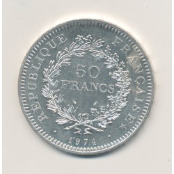 50 Francs Hercule - 1974  - TTB+