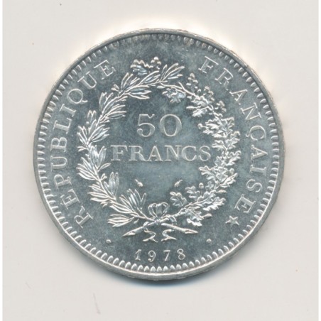 50 Francs Hercule - 1977  - TTB+