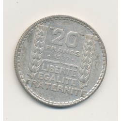 20 Francs Turin - 1937 - TTB