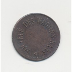 30 Centimes - Société des wagons bars - TTB+