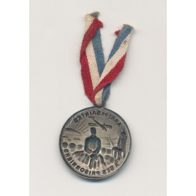 Médaille - Arrondissement de Saintes - a ses prisonniers - 21mm