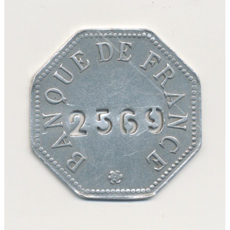 Jeton - Banque de France - N°2569 - alu - 40mm - TTB