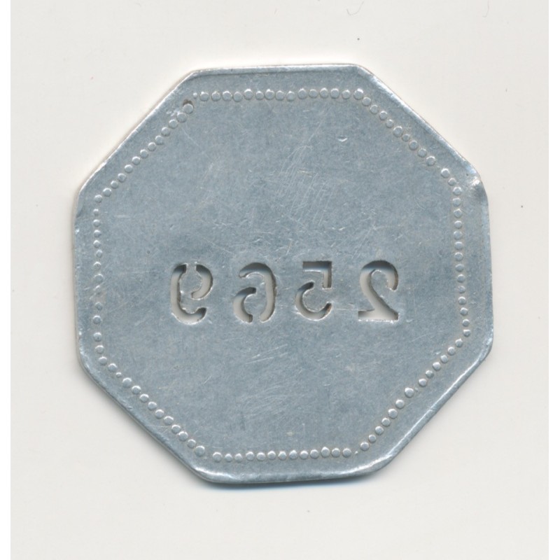 Jeton - Banque de France - N°2569 - alu - 40mm - TTB