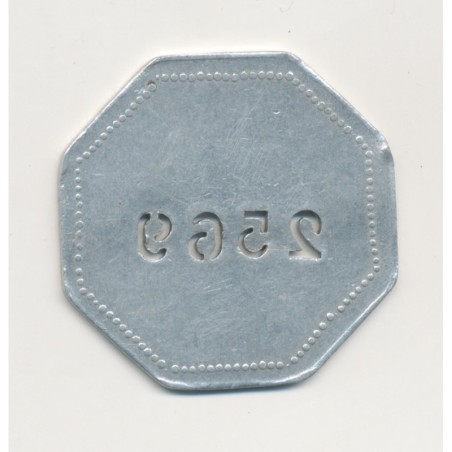 Jeton - Banque de France - N°2569 - alu - 40mm - TTB