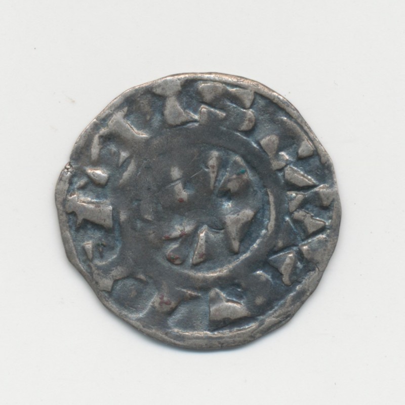 Berri - Comtes de Gien - denier billon - Geofroy - TB