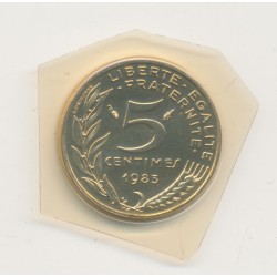 5 Centimes Marianne - 1983 - FDC