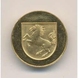 Médaille Or - Stuttgart - Altes schloss und Stiftskirche - cheval 